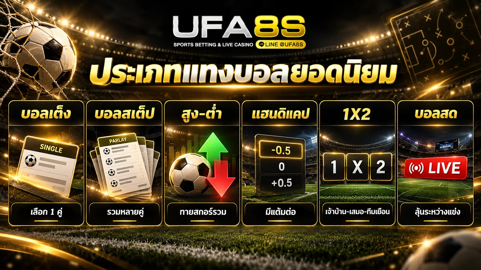 แทงบอลแบบไหนดี